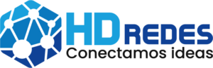 Imagotipo - HD REDES - Color - Transparente - V2